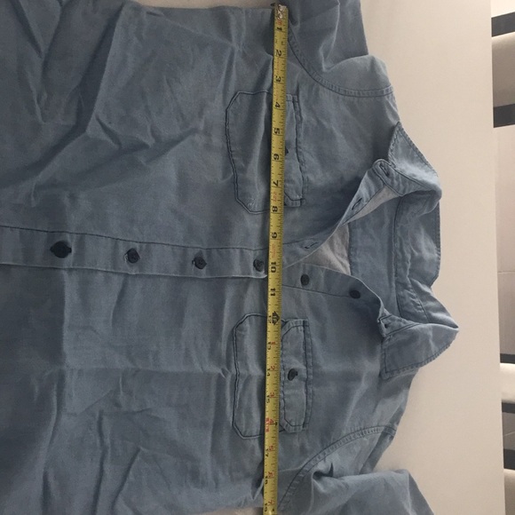 AG jeans button down denim shirt size medium - Picture 5 of 5